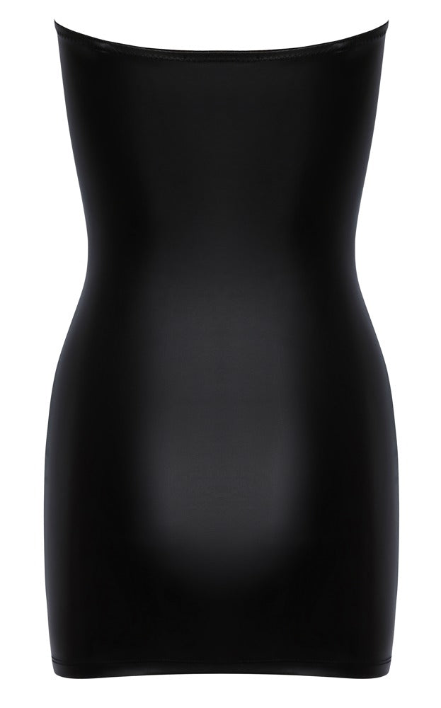 Cottelli Tube-Minikleid schulterfrei mit Schnürung