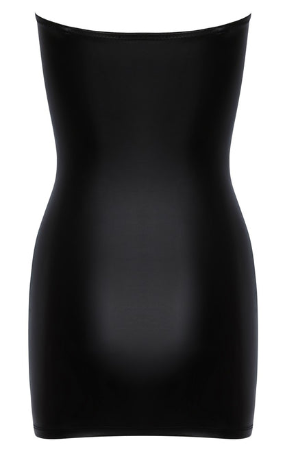 Cottelli Tube-Minikleid schulterfrei mit Schnürung