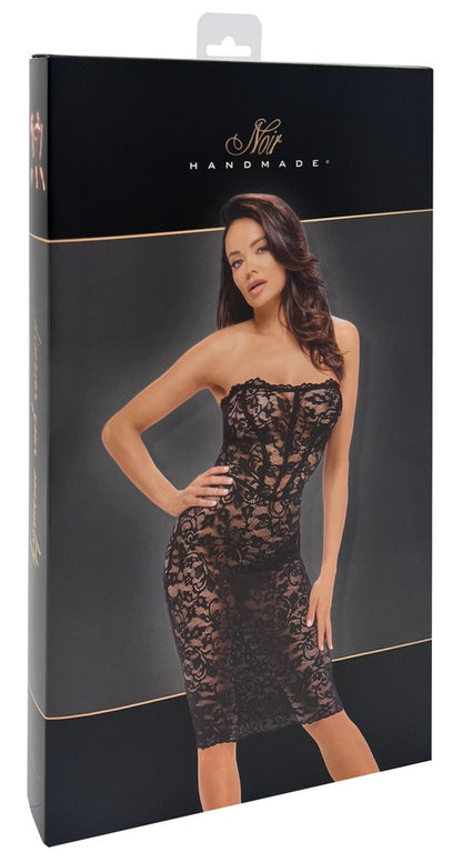NOIR Spitzen-Tubekleid, knielang