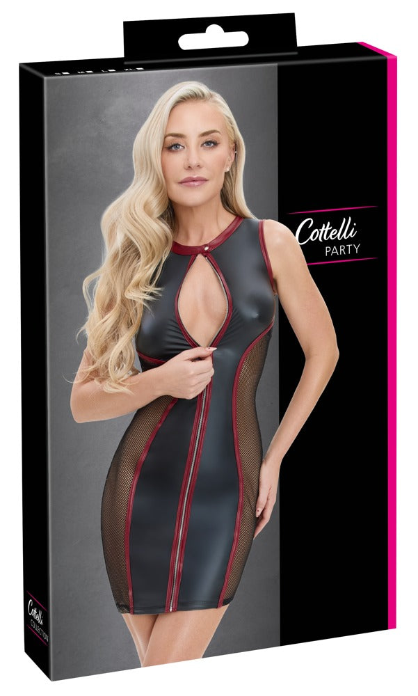 Cottelli Kleid Netzeinsatz