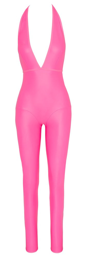 Cottelli Overall in Hotpink mit Rio-String