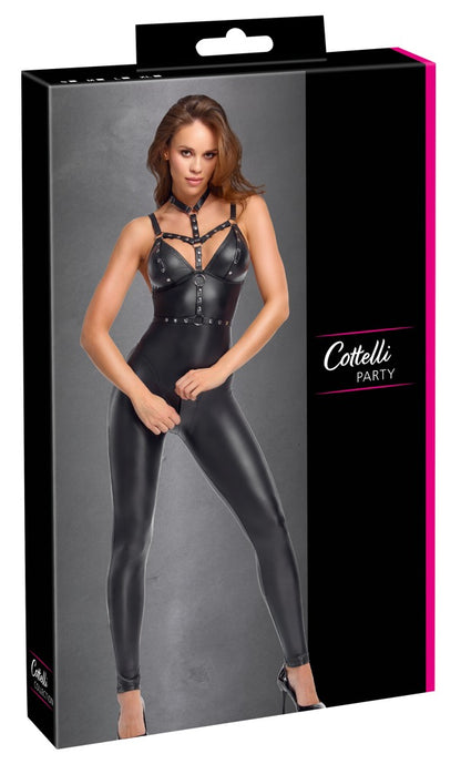 Cottelli Träger-Overall mit Brust-Harness