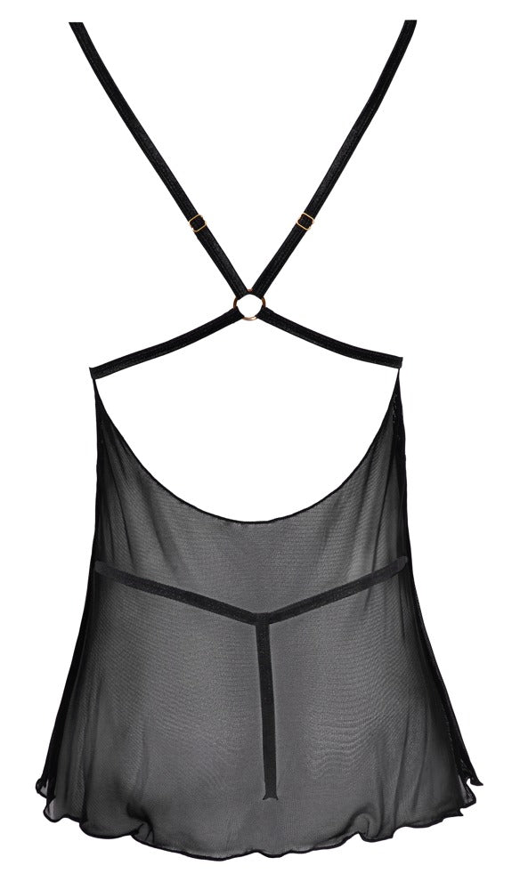 COTTELLI Babydoll mit String, Ring-Detail