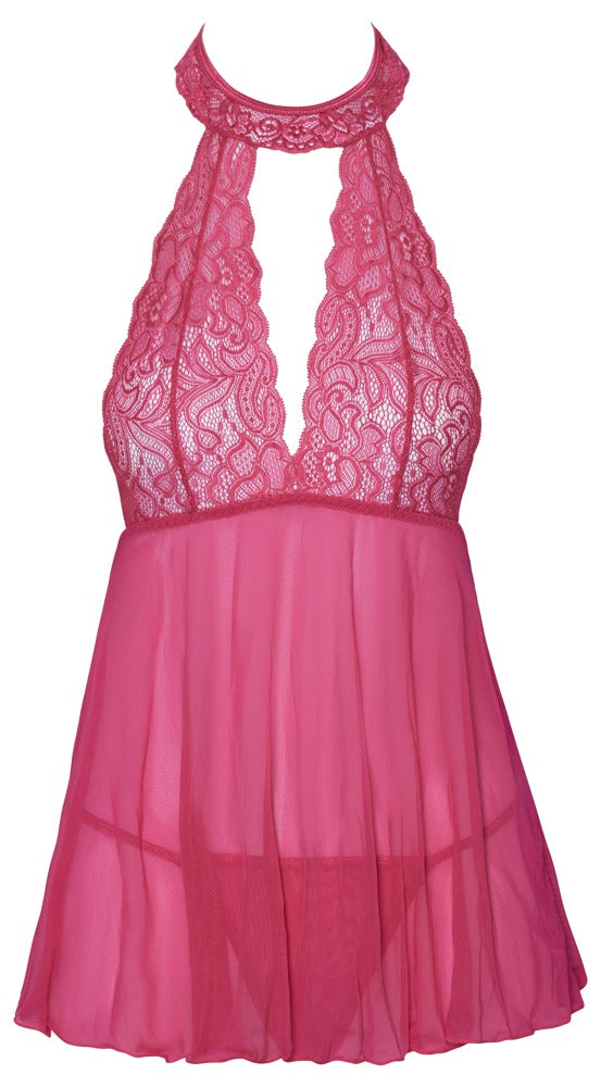 COTTELLI Babydoll in Pink mit String