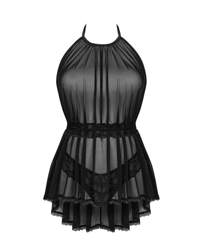 OBSESSIVE Babydoll mit Spitzenstring