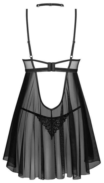 OBSESSIVE Babydoll mit Halsband