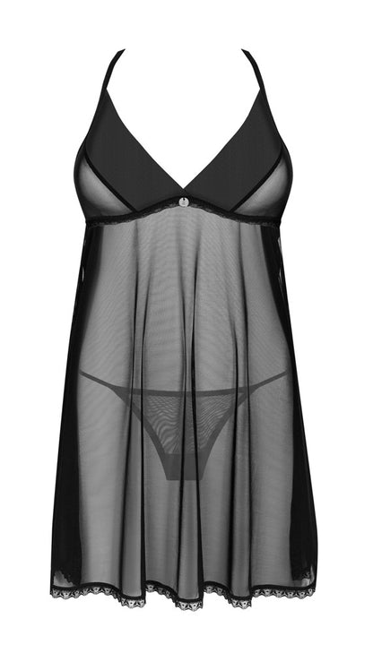 OBSESSIVE ausgestelltes Babydoll mit String