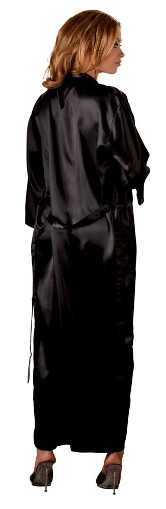 COTTELLI Kimono aus Satin, lang