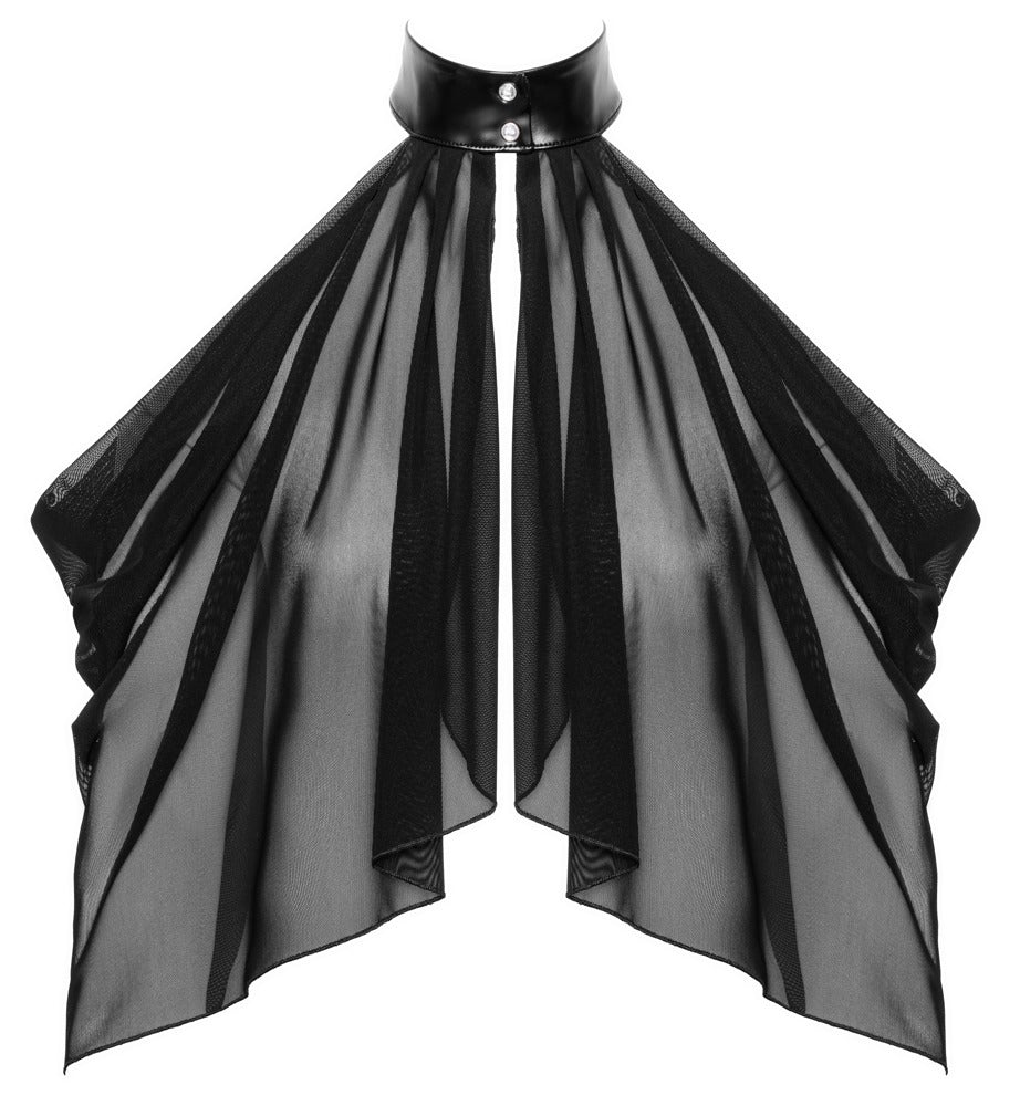 NOIR Bolero-Top aus Stretchtüll