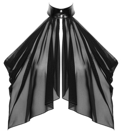 NOIR Bolero-Top aus Stretchtüll