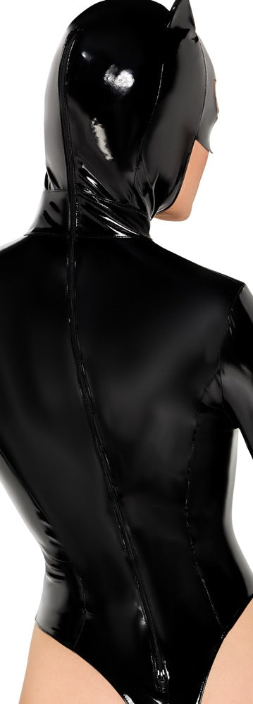 BLACK LEVEL Lack-Body mit Kopfmaske