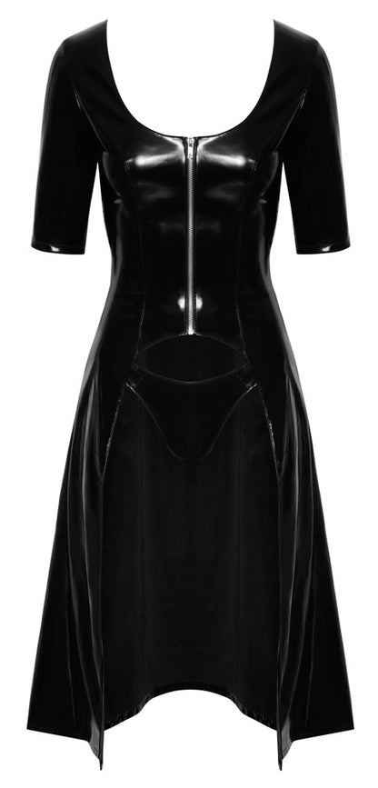 BLACK LEVEL Lack-Set, Mantelkleid & Riostring