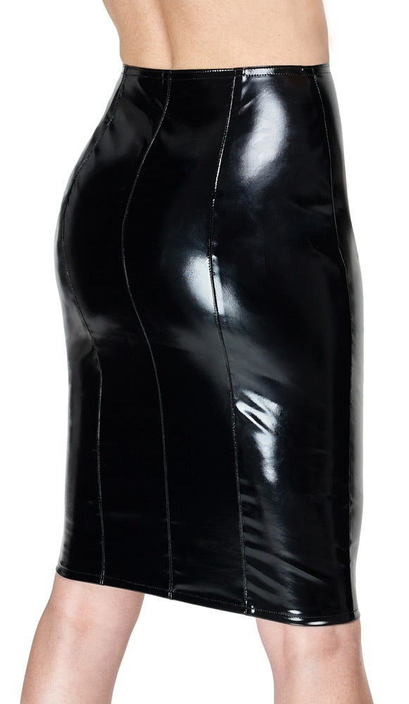 BLACK LEVEL Lack-Rock mit Zip