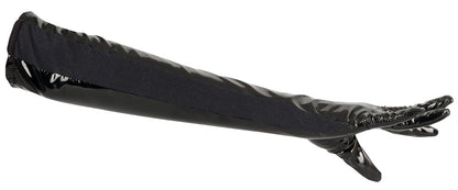 BLACK LEVEL Lack-Handschuhe mit Stretch