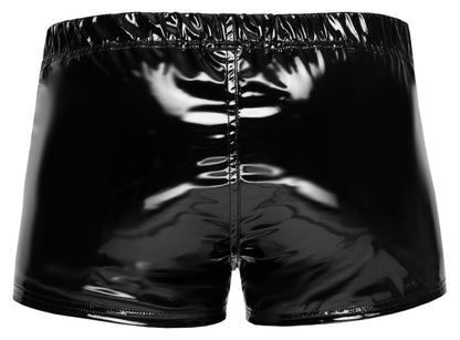 BLACK LEVEL Lack-Herren-Pants mit Zip