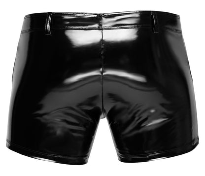 BLACK LEVEL Lack-Herren-Pants aus 4-Wege-Stretch