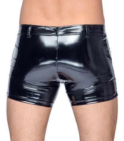 BLACK LEVEL Lack-Herren-Pants aus 4-Wege-Stretch