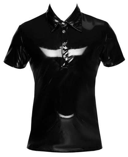 BLACK LEVEL Lack-Herren-Poloshirt