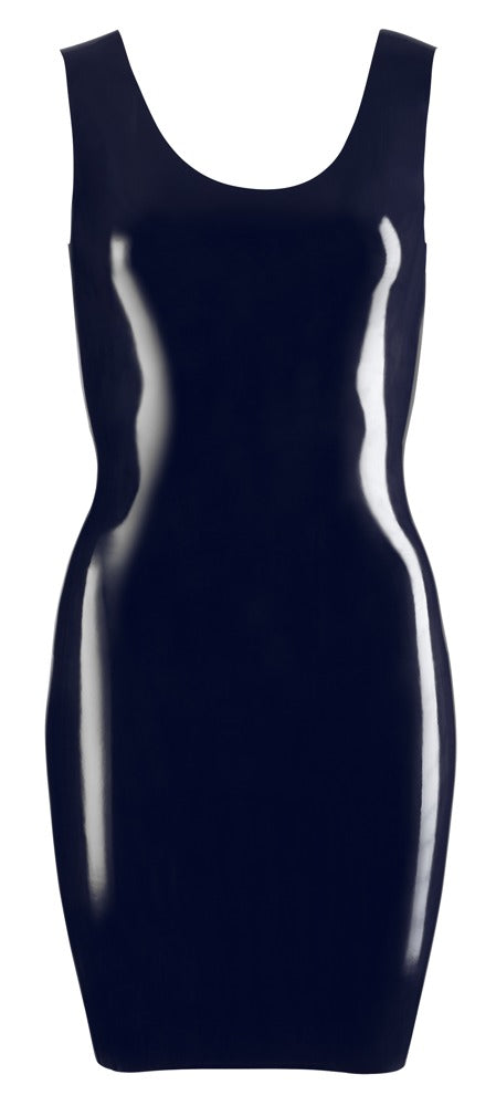 LATE X Latex-Minikleid, ärmellos