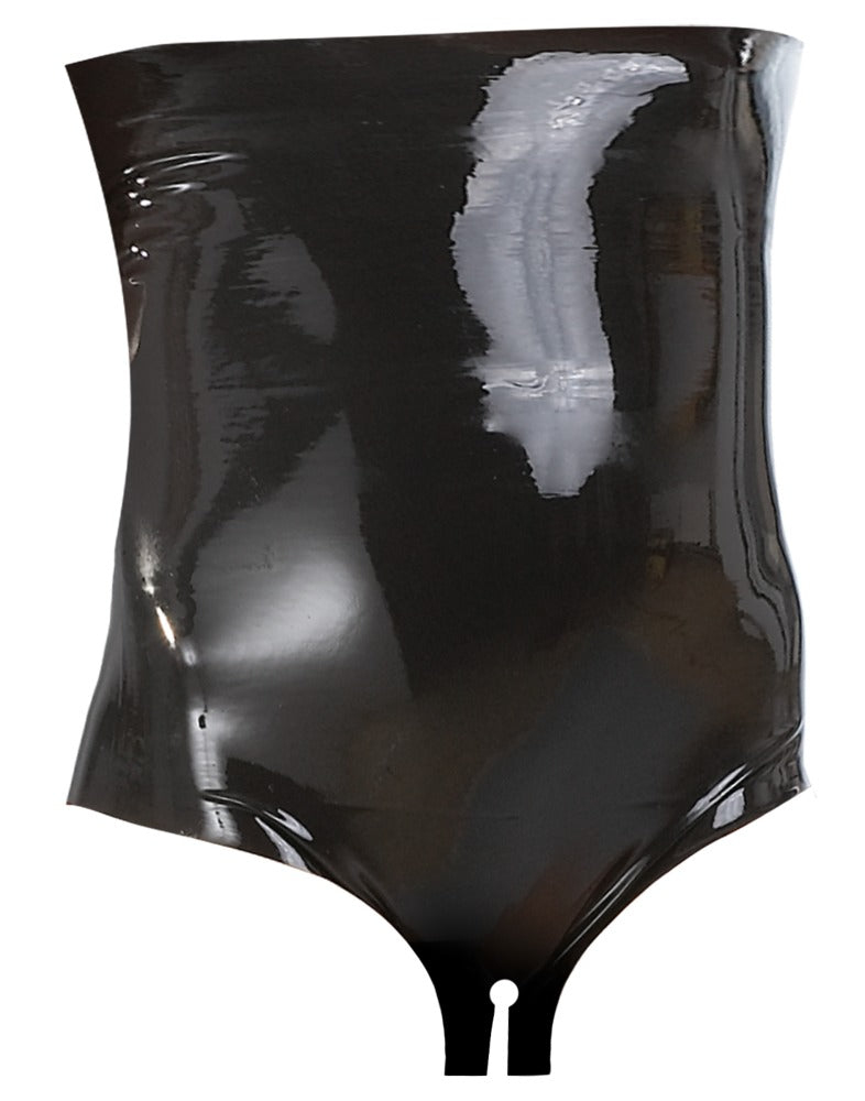LATE X Latex-Taillenslip, ouvert