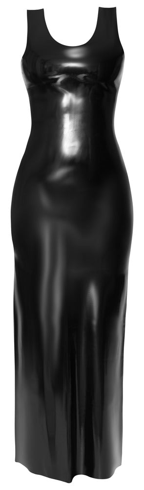 LATE X Latex-Kleid in Maxi-Länge
