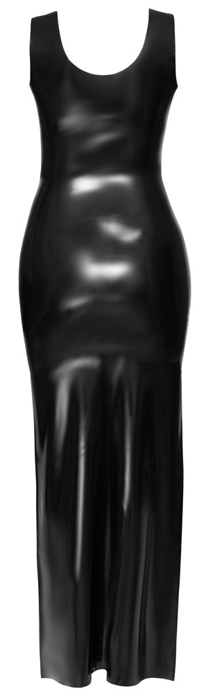 LATE X Latex-Kleid in Maxi-Länge
