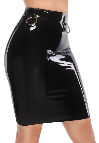 LATE X Latex-Rock mit Fesselringen