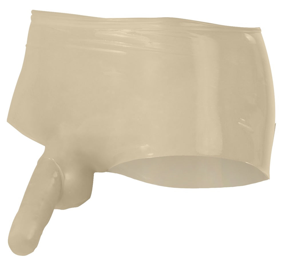 LATE X Latex-Herren-Pants, transparent