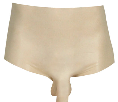 LATE X Latex-Herren-Pants, transparent