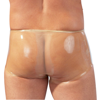 LATE X Latex-Herren-Pants, transparent