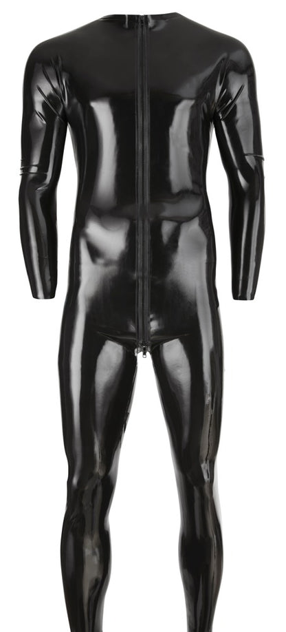 LATE X Latex-Herren-Overall mit Fuß