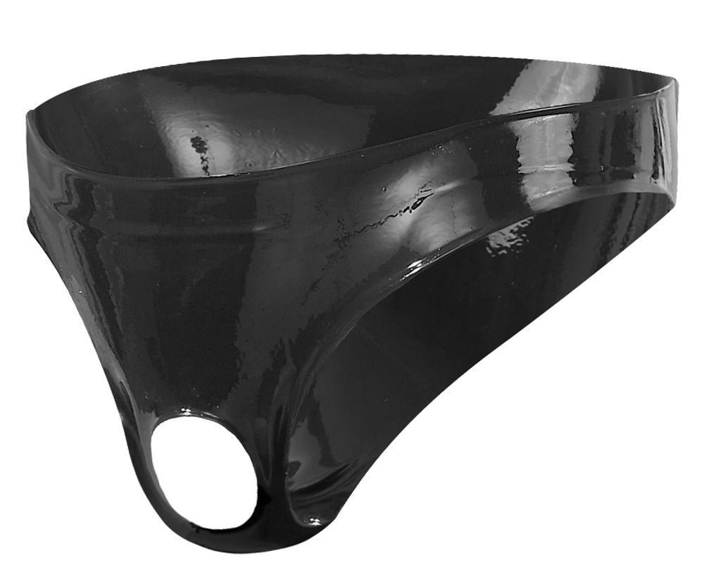 LATE X Latex-Herren-Slip mit Showmaster-Öffnung