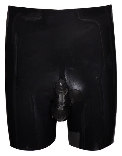LATE X Latex-Herren-Slip mit Analkondom