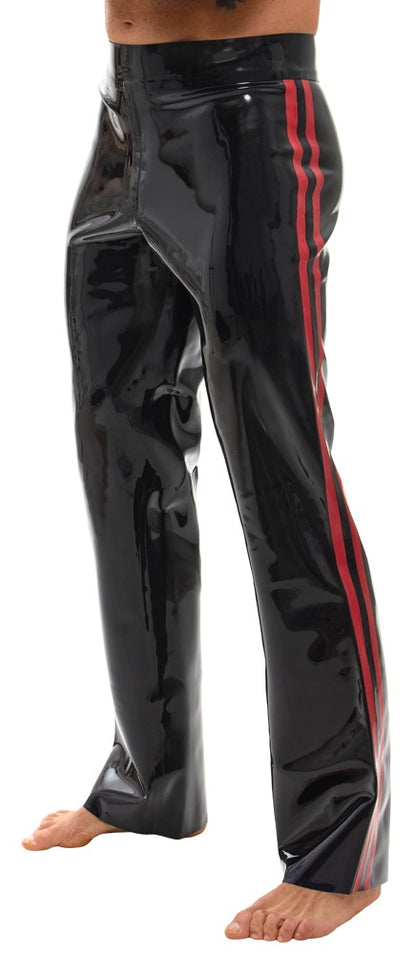 Latex Herren Hose schwarz