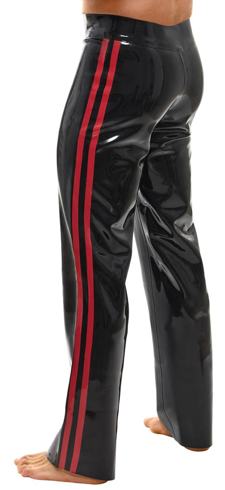 Latex Herren Hose schwarz