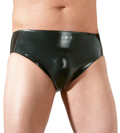 LATE X Latex-Herren-Slip mit Anal-Dildo