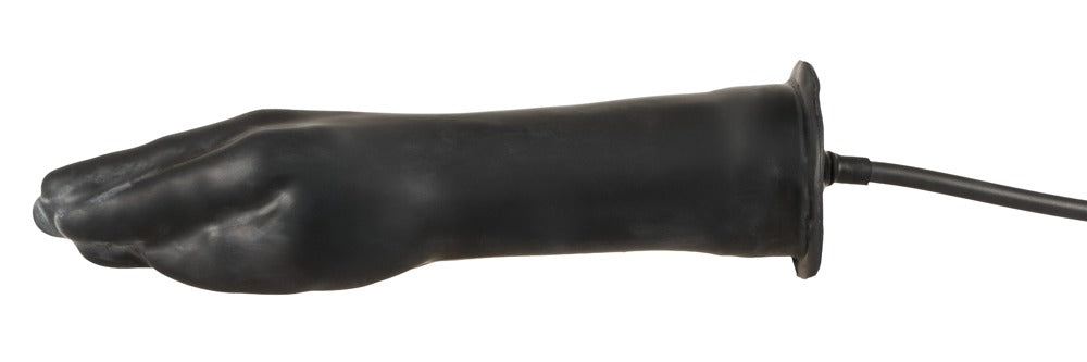 Latex Hand aufblasbar schwarz
