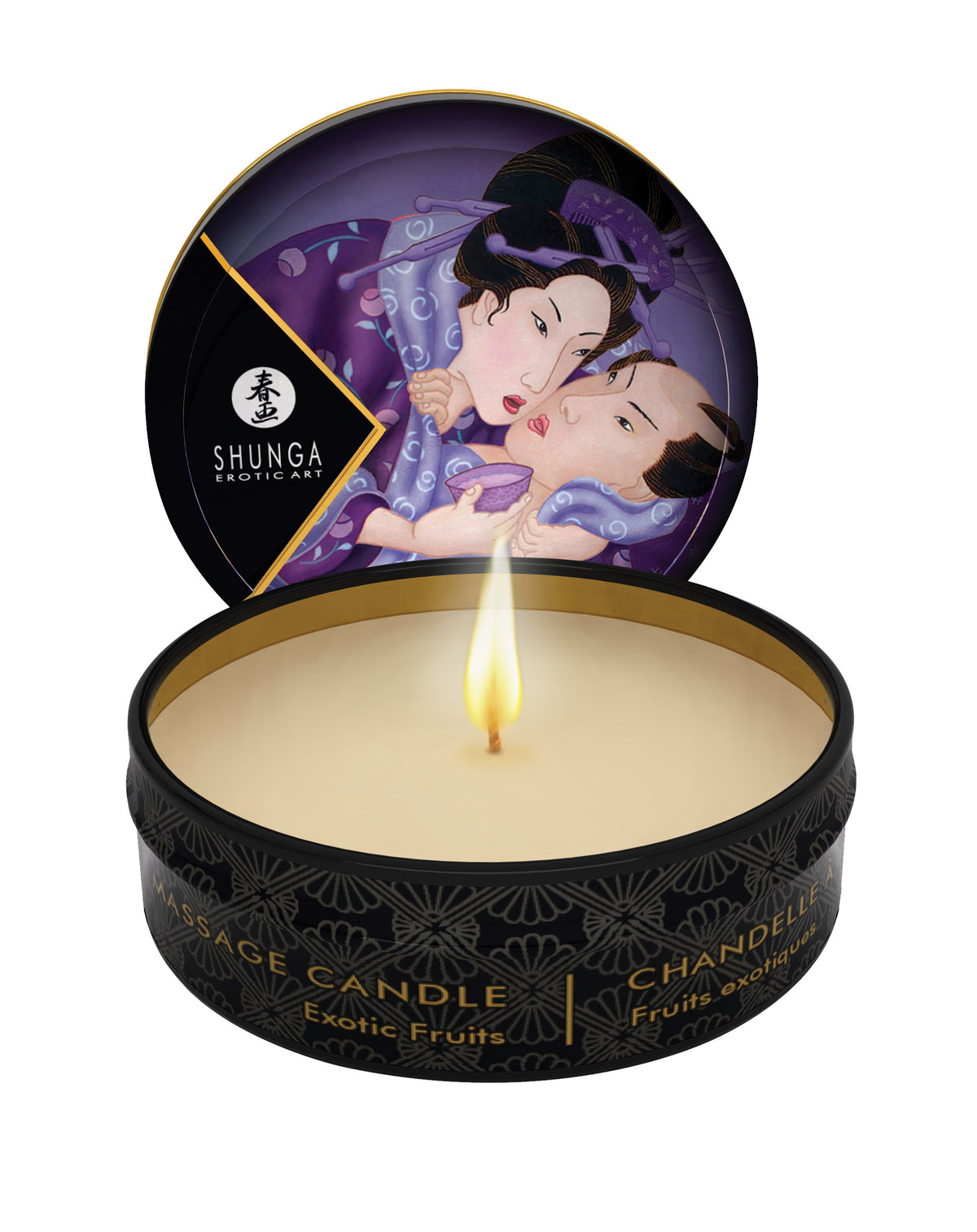 SHUNGA Massage Candle Aphrodisia/Rose Petals 30ml, 6 Stück