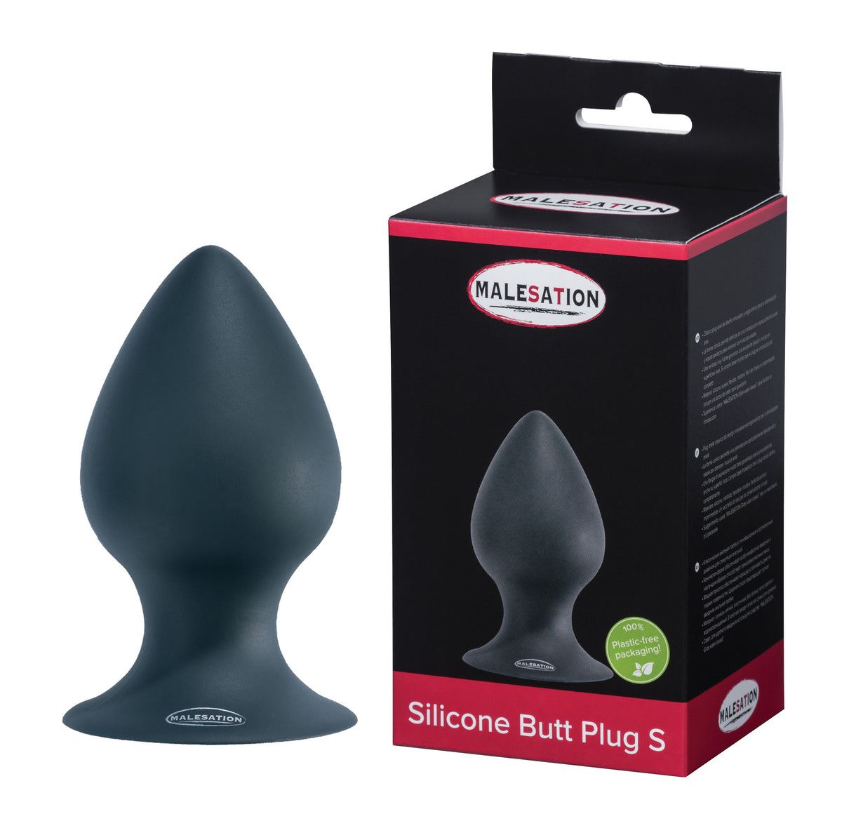 MALESATION Silikon Analplug L