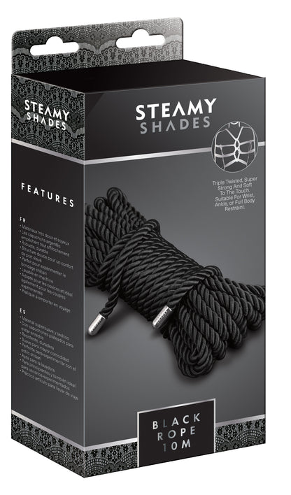 STEAMY SHADES Black Rope