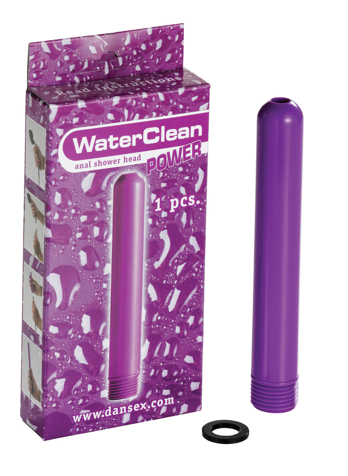 WaterClean Duschkopf No Limit Power lila