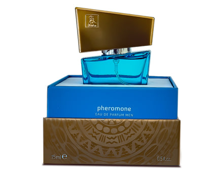 SHIATSU Pheromon Fragrance man darkblue15 ml