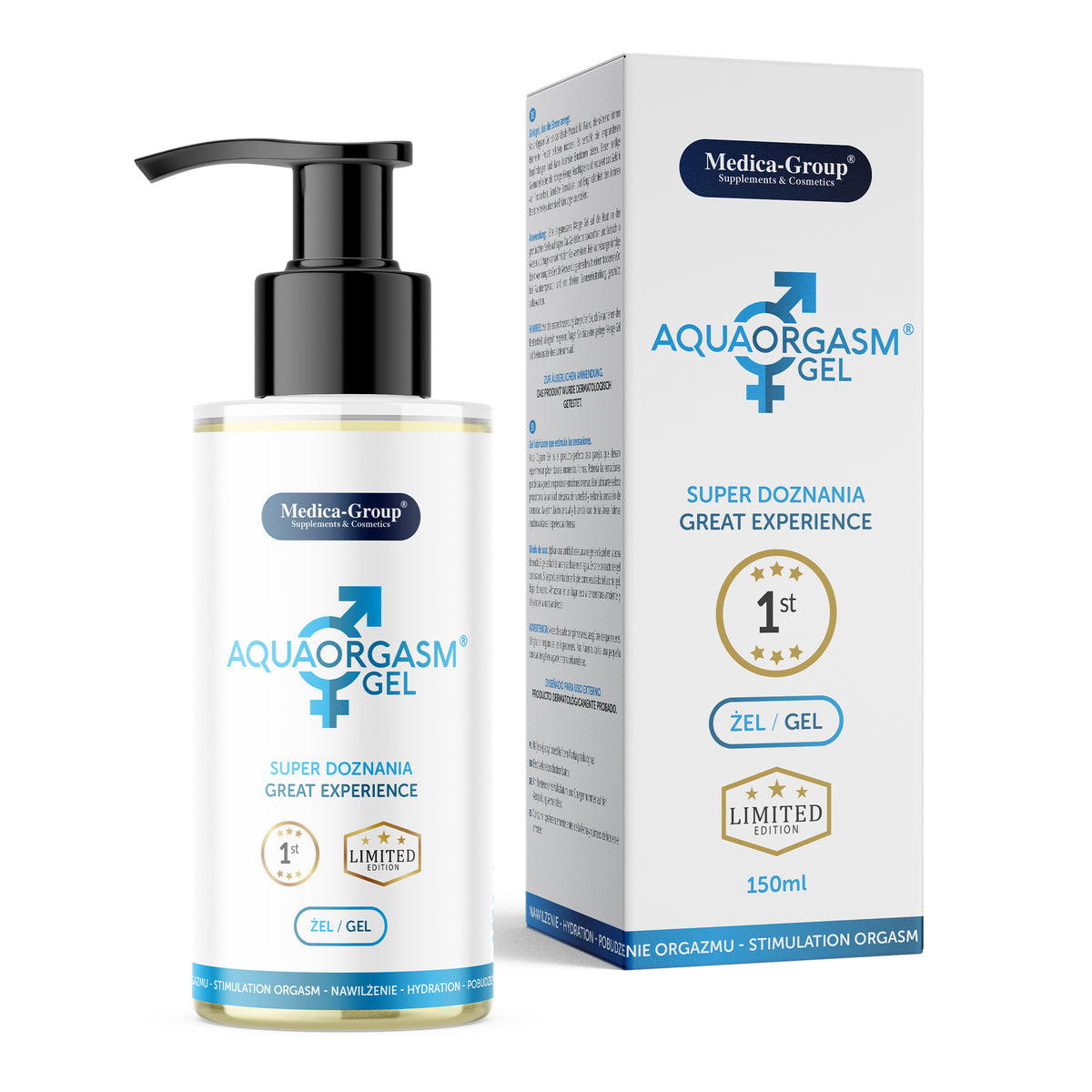 Medica-Group AquaOrgasm Gleitgel Gel 150ml