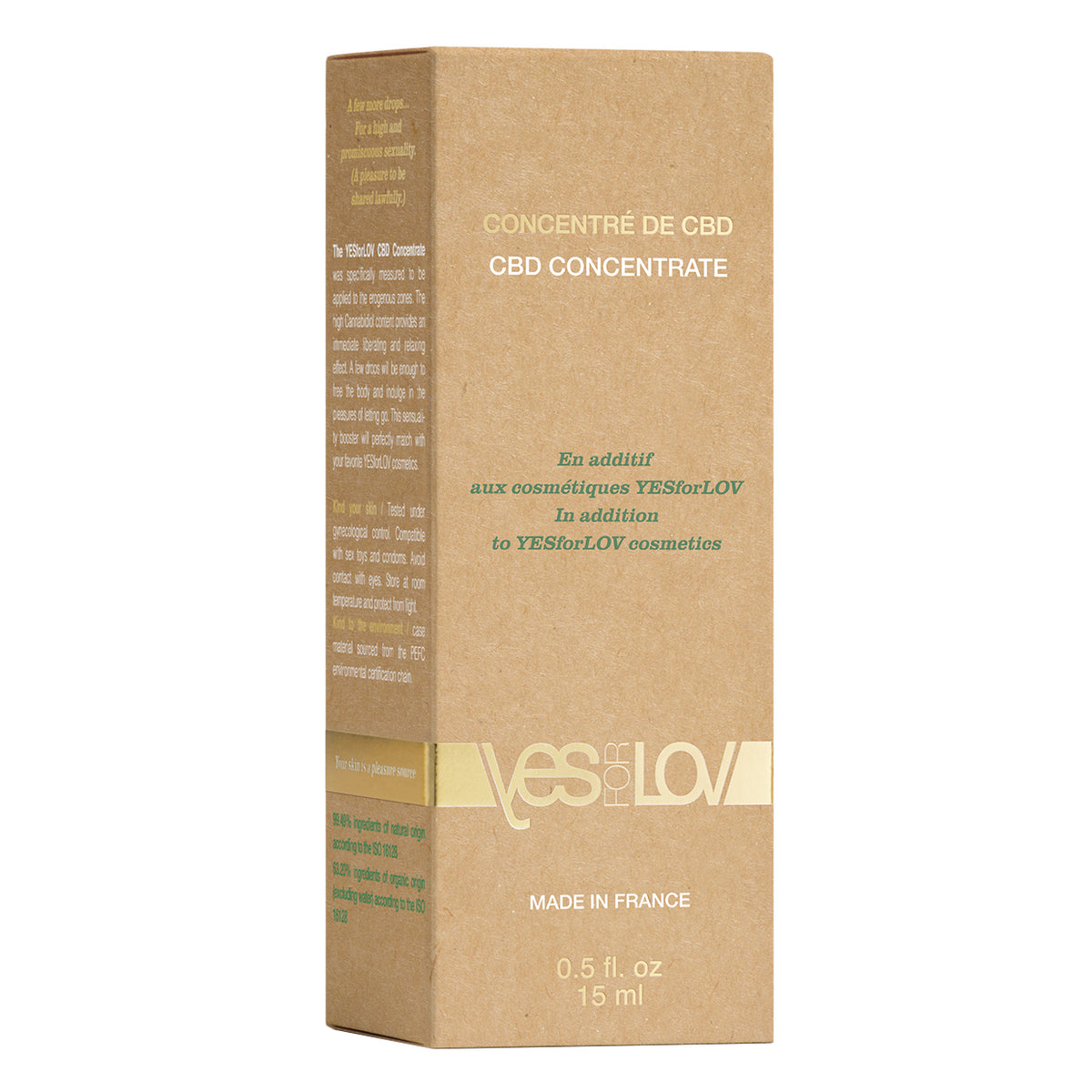 YESforLOV CBD Concentrate Bio 15ml