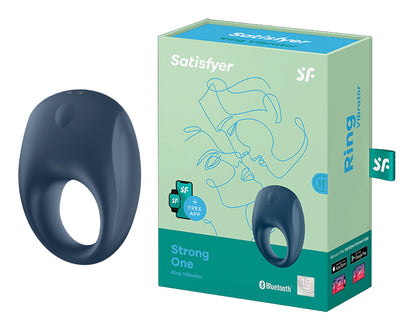 SATISFYER Strong One Ring Vibrator blau