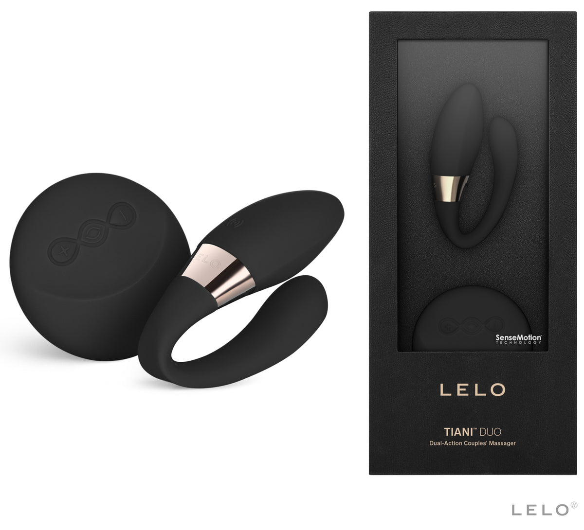 LELO Tiani Duo - Schwarz