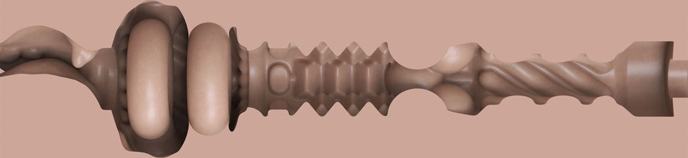 Fleshlight Boost Blow Blowjob-Masturbator mit Saugkontrolle, Light Medium