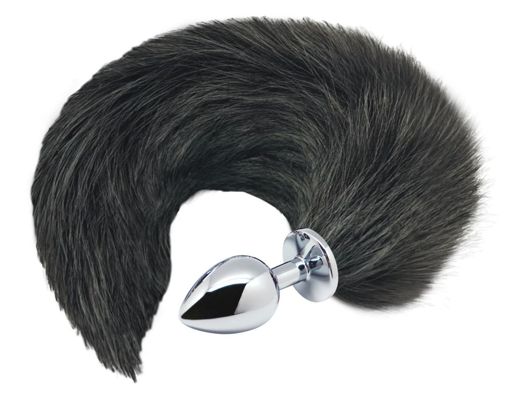 Alive Black&White Fox Tail