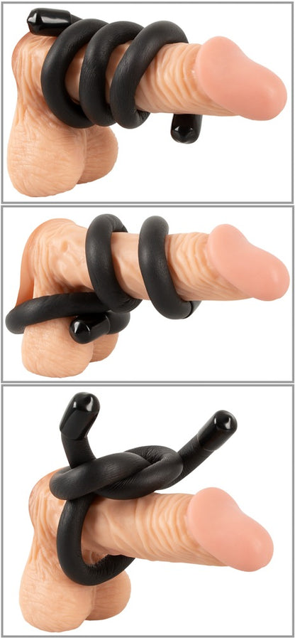 Bad Kitty Biegbarer Penis-/Hodenstab gepolstert