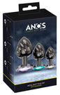 ANOS Metal Butt Plug Set Diamond